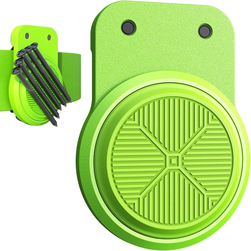 TOLHOLDER Magnetic Tool Holder | Strong Magnet Clip-On Belt Holster for Wrench, Pliers, Screw Driver, Hammer, Screws, Nails, Sockets, Trowel, Drill Bit, or Any Magnetic Tool and Hardware Holder - Image 1